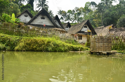 village ponds between residents' houses in Tasikmalaya, West Java, Indonesia © Ahmad Iyadzalloh