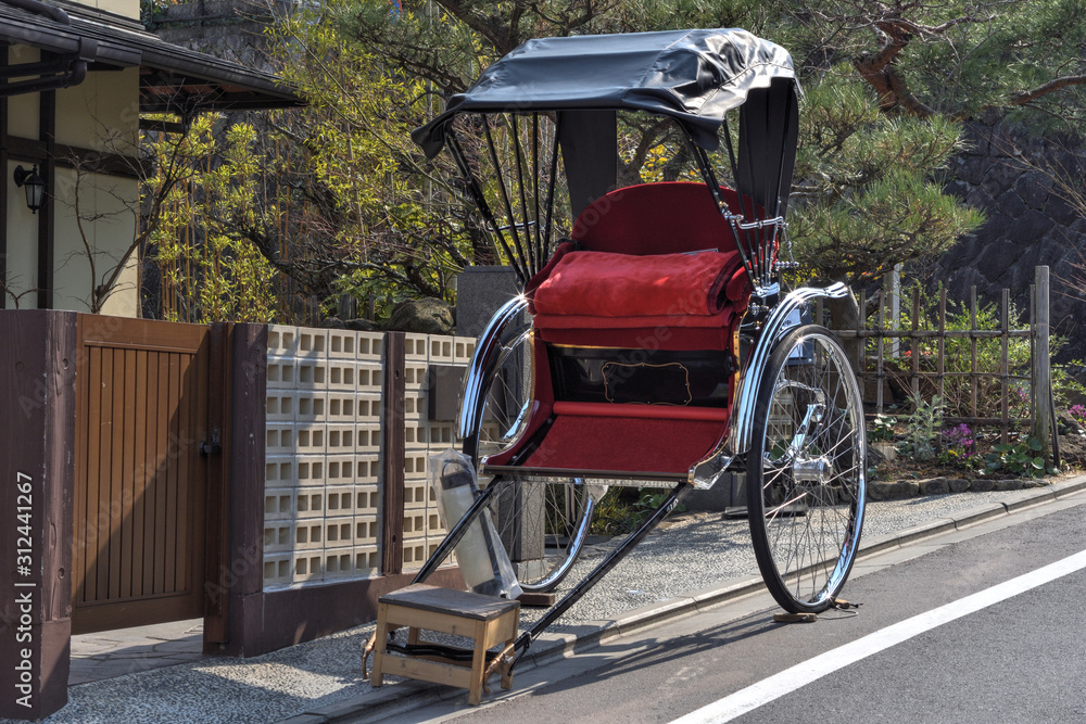 Obraz premium 人力車