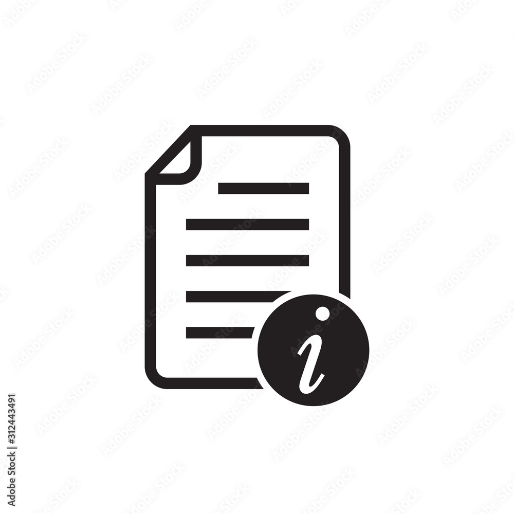 text info icon, data information icon text info icon, data information icon