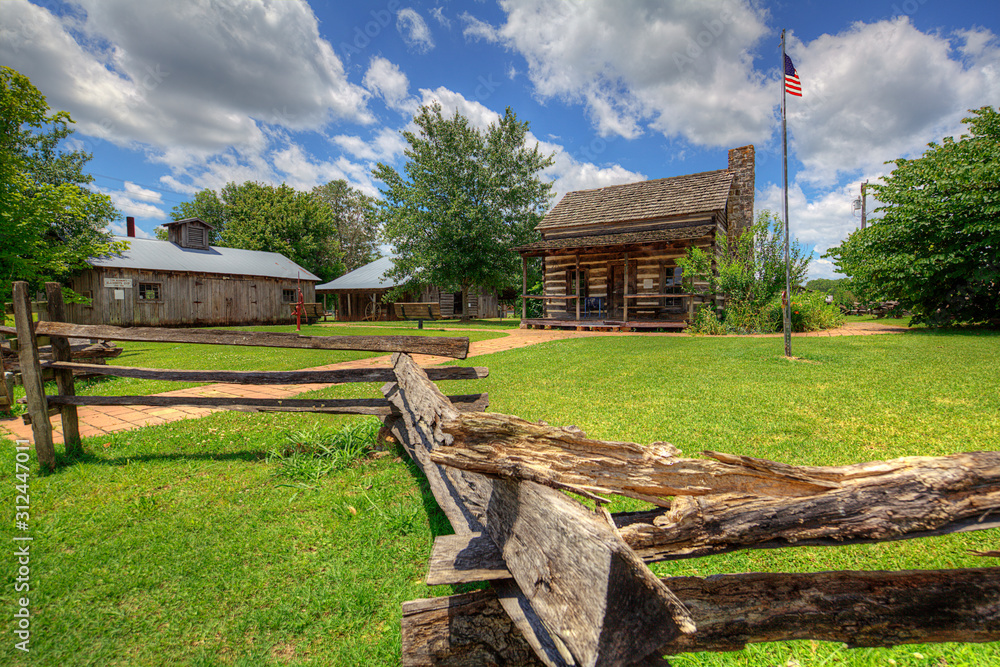 Pioneer Heritage Homestead Doniphan Missouri Old structures from Ripley County's Pioneer days