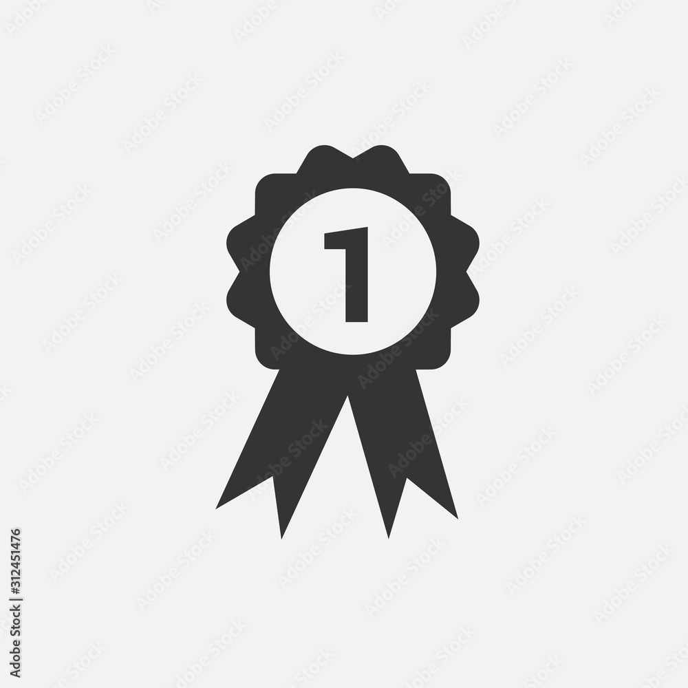 number one medal coin vector icon vector illustration for graphic design and websites number one medal coin vector icon vector illustration for graphic design and websites