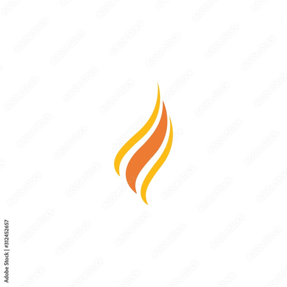 Fire flame Logo Fire flame Logo