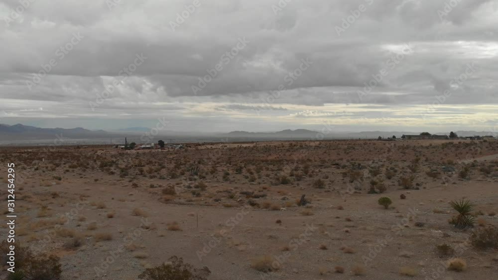Nevada Desert Landscape Panorama in Winter Nevada Desert Landscape Panorama in Winter