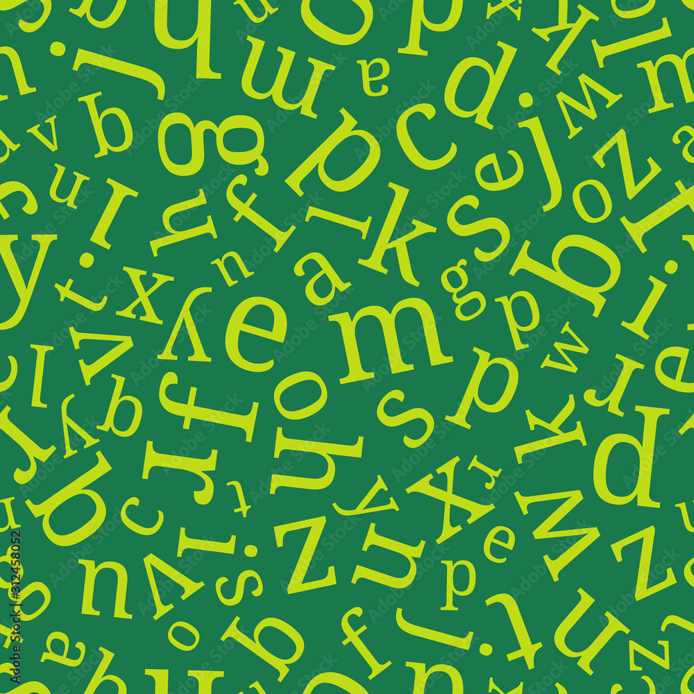 Alphabet vector seamless background Alphabet vector seamless background