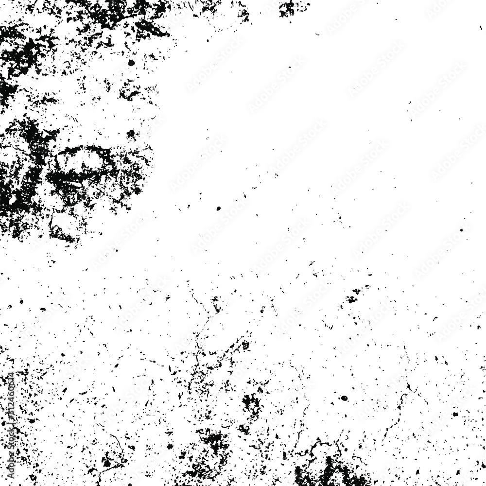 Naklejka premium Vector grunge texture. Black and white abstract background. Eps10