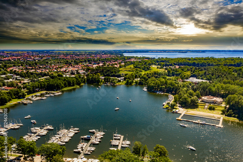 Fototapeta Naklejka Na Ścianę i Meble -  Giżycko na Mazurach w północno-wschodniej Polsce