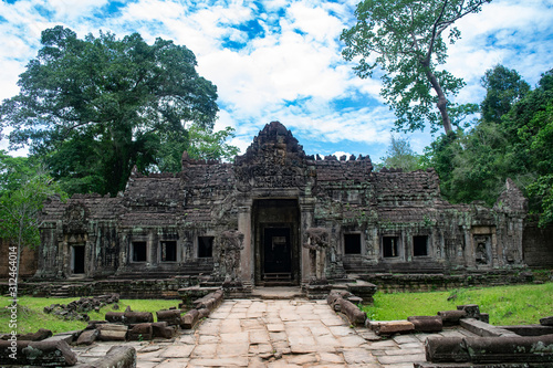 Old temple in angkor cambodia