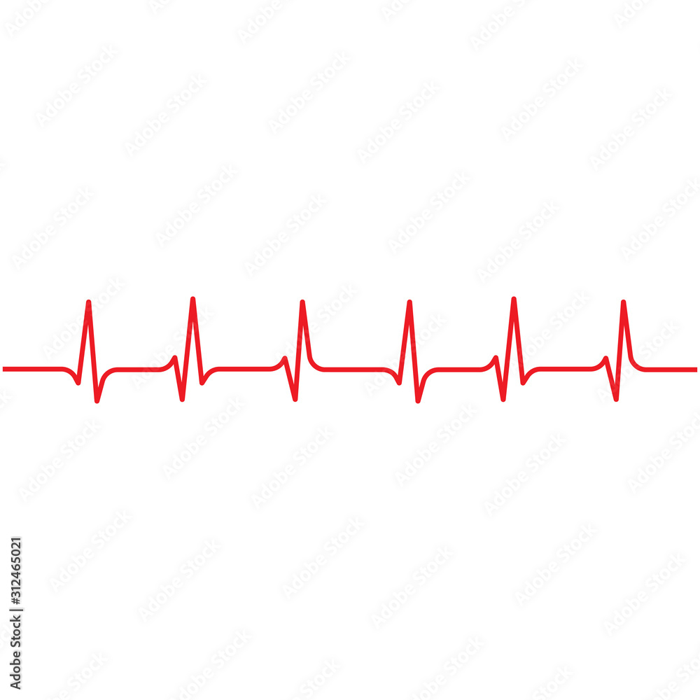 Art design health medical heartbeat pulse vector Art design health medical heartbeat pulse vector