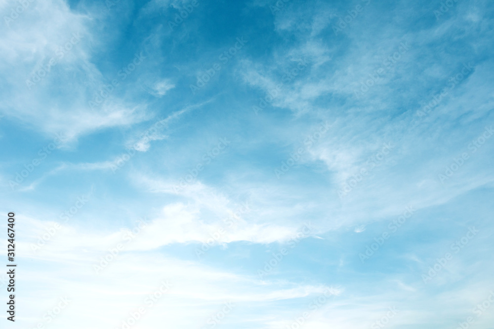 Beautiful Blue Sky Background With White Clouds Beautiful Blue Sky Background With White Clouds