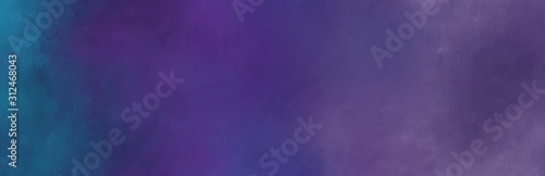 multicolor painting background graphic with dark slate blue, dark slate gray and old lavender colors and space for text or image. can be used as header or banner