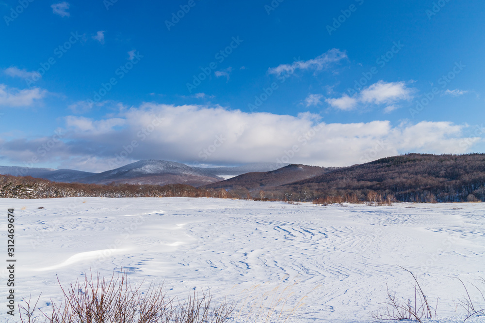 Towada Hachimantai National Park in winter