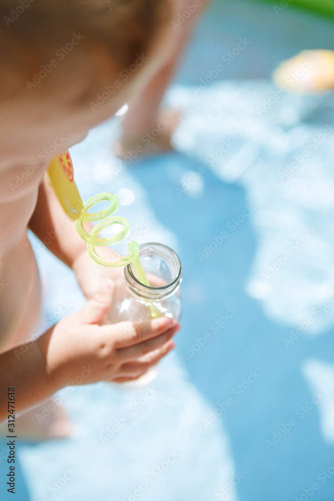 summer children's pool party summer children's pool party