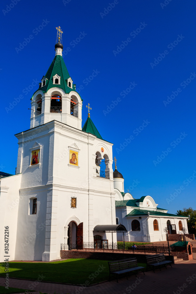 Pokrovsky temple of Transfiguration monastery in Murom, Russia