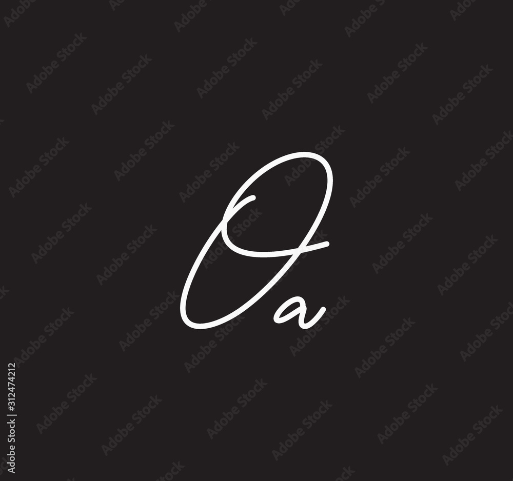 Couple Cursive Letters Initial Signature Handwriting Calligraphy Couple Cursive Letters Initial Signature Handwriting Calligraphy