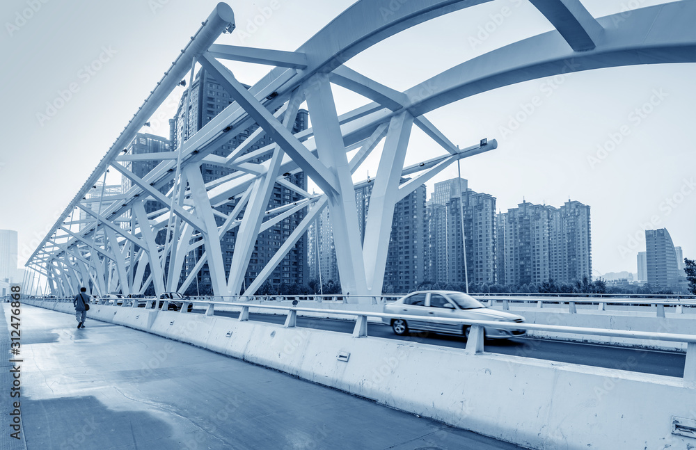 Fototapeta premium Tianjin Cityscape, China