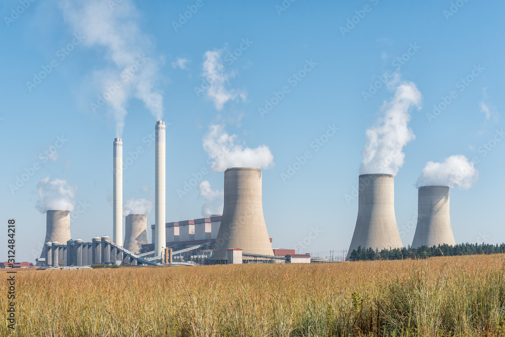 Tutuka Power Station near Standerton in the Mpumalanga Province