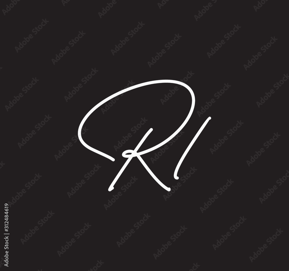 Couple Cursive Letters Initial Signature Handwriting Calligraphy Couple Cursive Letters Initial Signature Handwriting Calligraphy