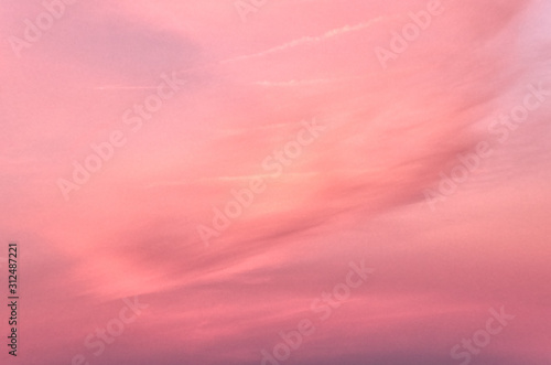 texture of the sky at sunset, background image