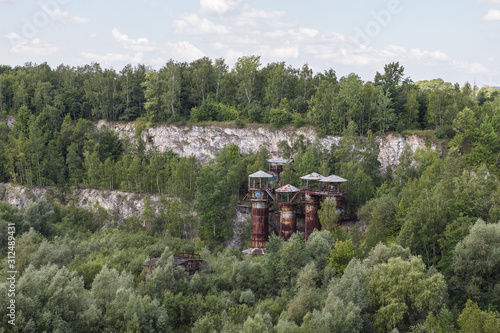 Canvas-taulu Former quarry Liban in Krakow, Poland