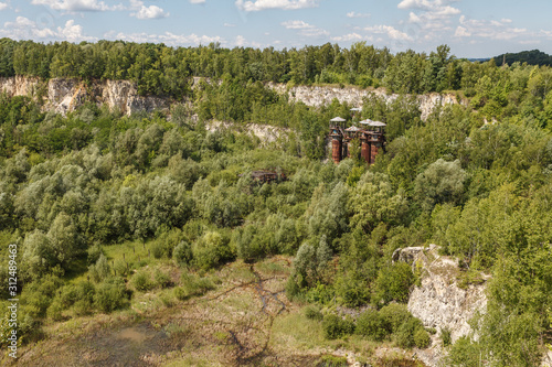 Canvas-taulu Former quarry Liban in Krakow, Poland