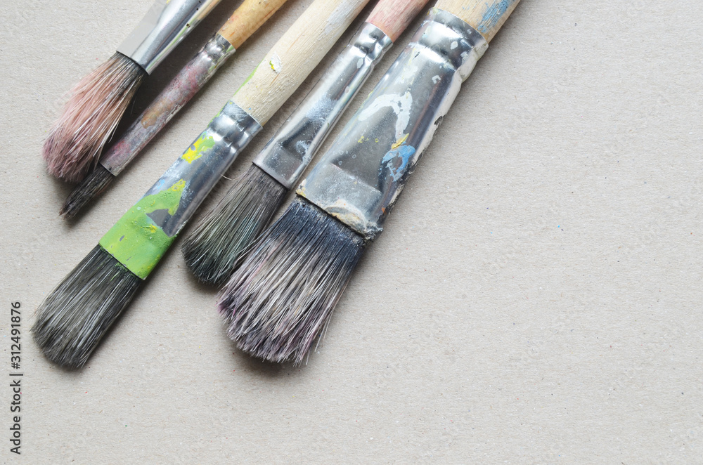 Obraz premium brushes and paint