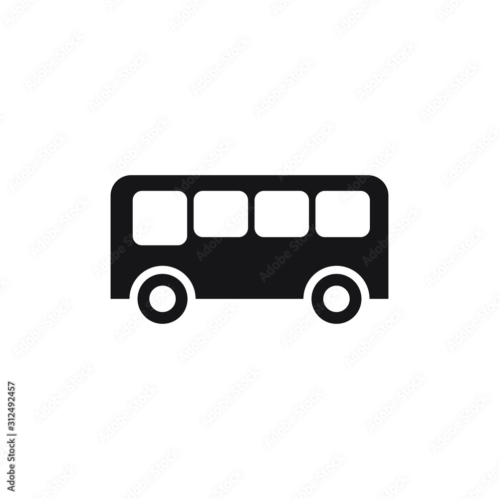 Bus icon design, vector illustration