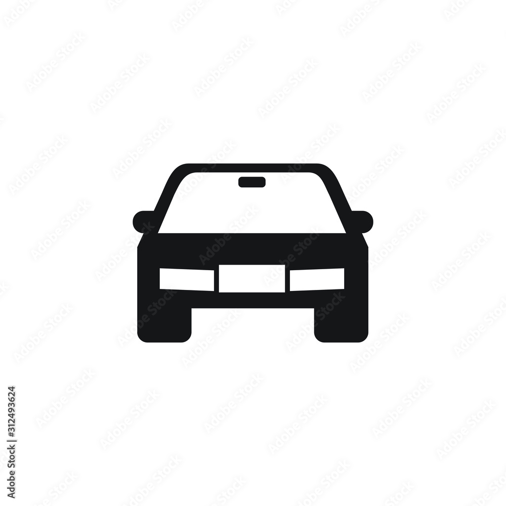car icon in flat design style. vector illustration car icon in flat design style. vector illustration