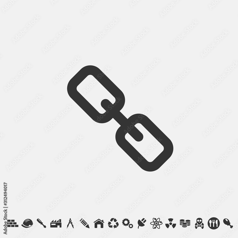 chain icon vector for web and graphic design chain icon vector for web and graphic design