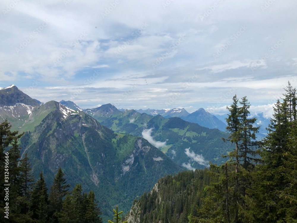 Obraz premium Alpine view