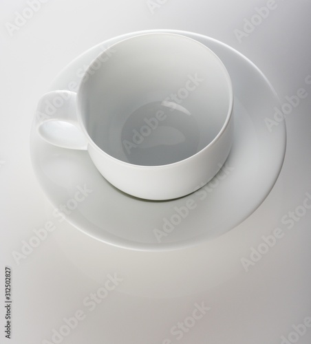 Close up of empty cup