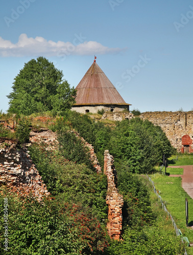 Oreshek Fortress at Shlisselburg. Leningrad oblast. Russia photo