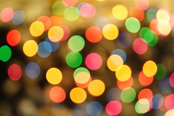 Colorlfull lights background - blured