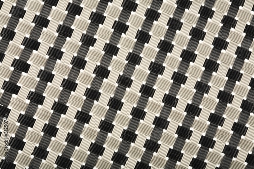 Fabric mat close-up - texture