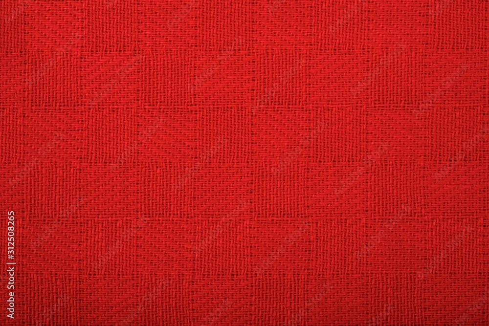 Fototapeta premium Texture of linen cloth - background