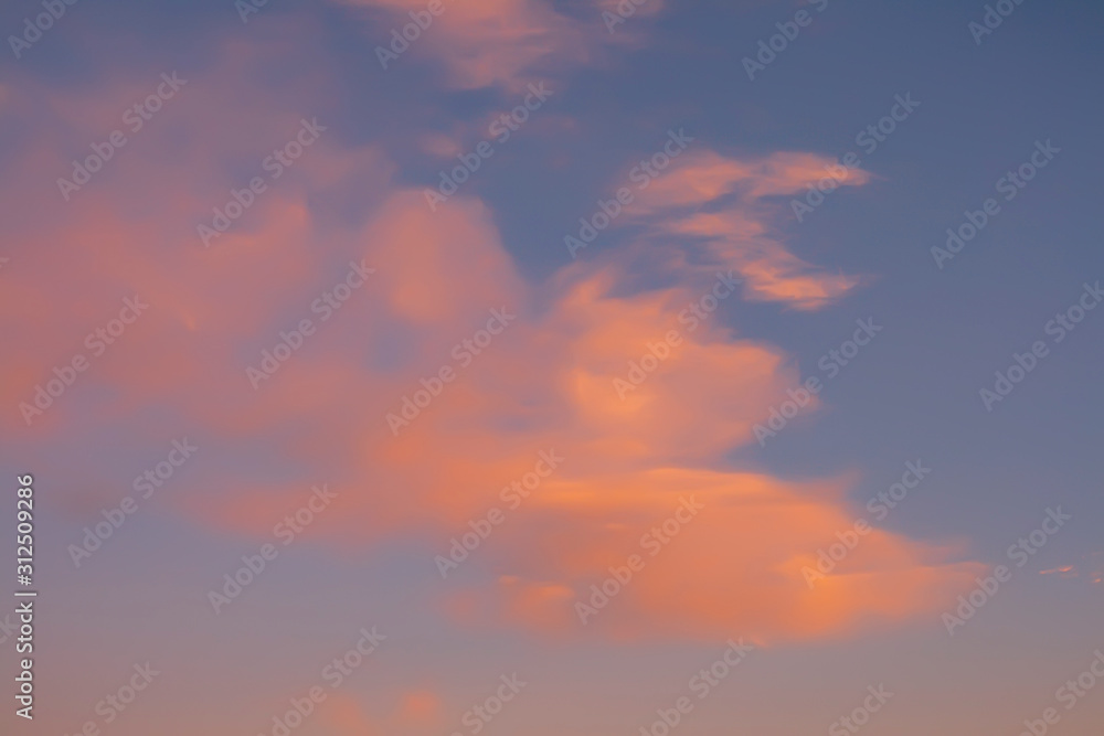 Fototapeta premium color cloudy sky. natural background.