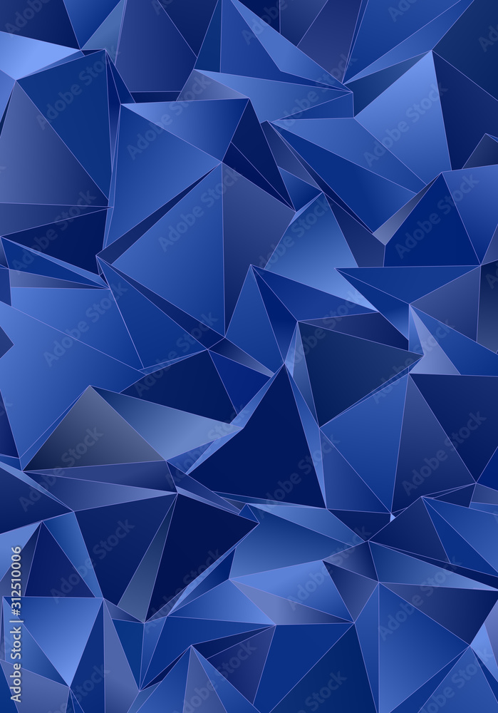 Triangular 3d, modern background Triangular 3d, modern background