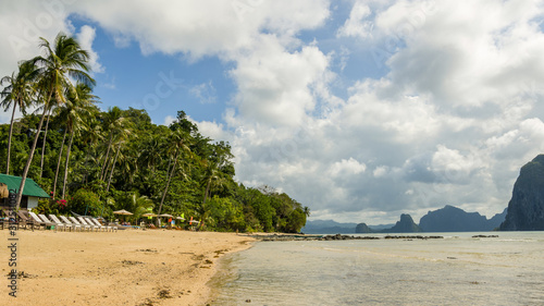 Best beaches of El Nido, Palawan, Philippines: Las Cabanas beach © Anatolii