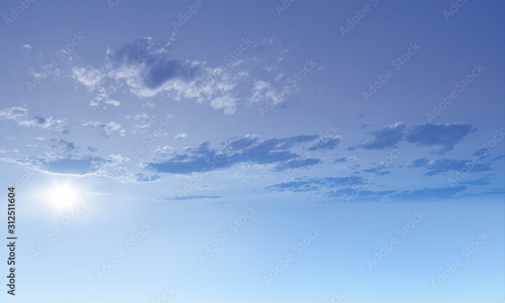 Background of blue sky and white clouds Background of blue sky and white clouds
