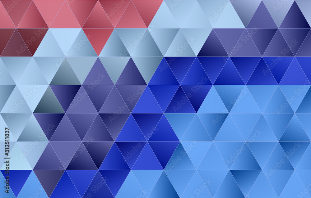 Fototapeta premium Abstract Low-Poly background. triangulated texture. Design 3d. Polygonal geometrical pattern. Triangular modern style