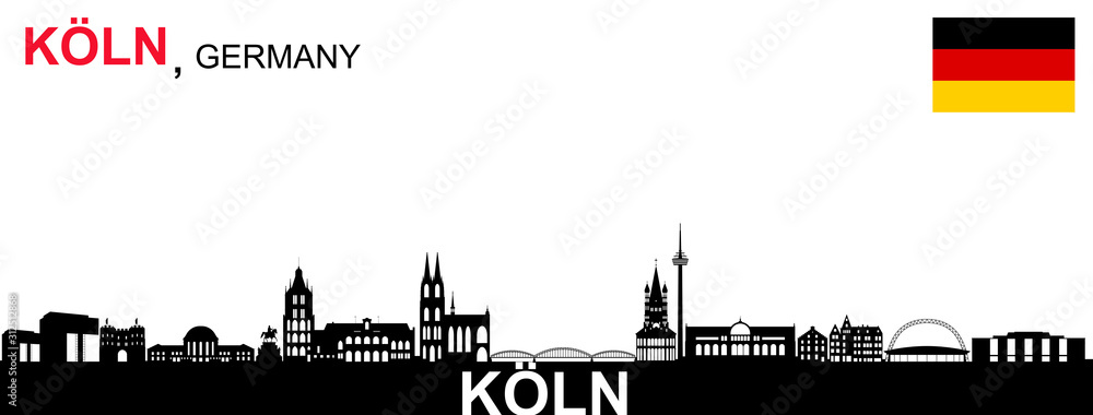 Köln Silhouette