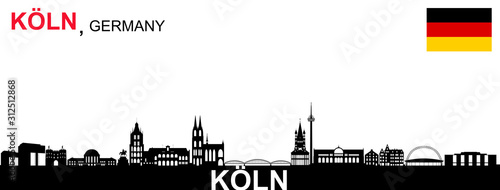 Köln Silhouette