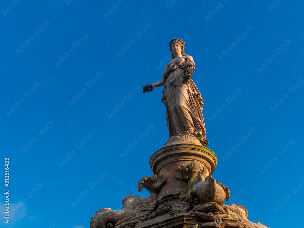 Obraz premium Flora Fountain, at the Hutatma Chowk