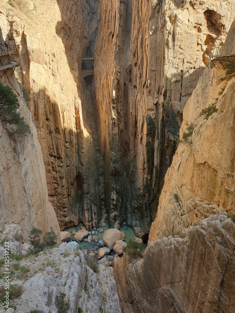 canyon of yellowstone