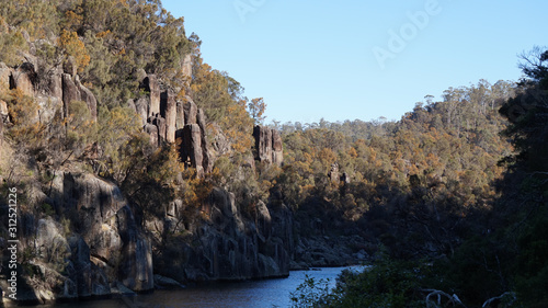 The Cataract Gorge Reserve in Launceston, Tasmania, Australia