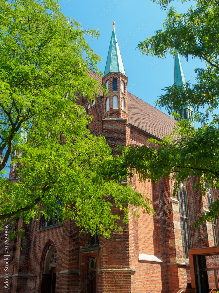 Catholic church St. Johann ( St. John) in Bremen, Germany, Europe