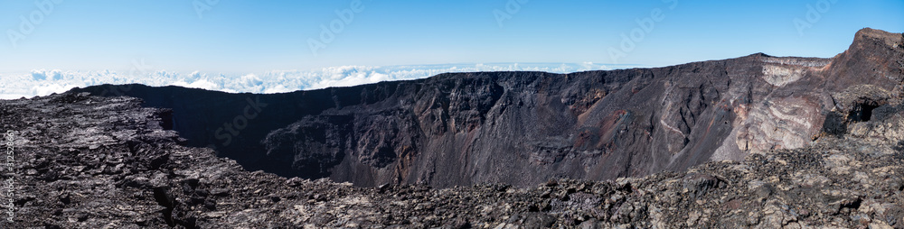 La Réunion, Piton de la Fournaise, Volcano