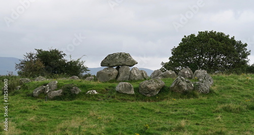 one of many tombs in Carrowmore Megalithic Cemetery in the northwest Ireland