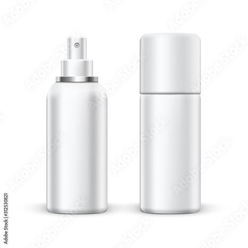 3D Blank Metal Spray Deodorant Bottle With Cap