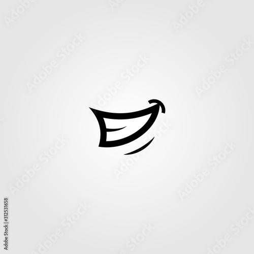 Smile Logo For Banner Design and Elegant Template