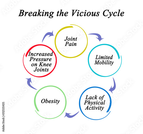 Photography Breaking  Vicious Cycle of pain